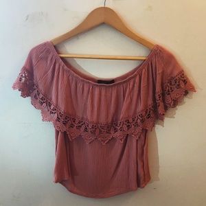 Off the shoulder top